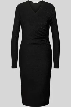 B YOUNG Wickelkleid mit Effektgarn Modell 