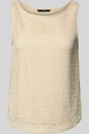 VERO MODA Comfort Fit Tank Top mit Spitze Modell 