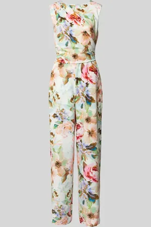 Swing Jumpsuit mit Rundhalsausschnitt in , Größe 34