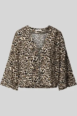 B YOUNG Bluse mit 3/4-Arm und Schnürung Modell 