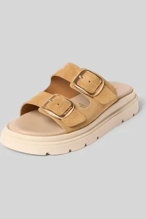 Tamaris Sandalette aus Leder mit Plateausohle in , Größe 37
