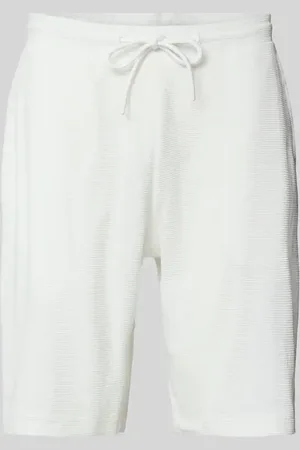Christian Berg Shorts mit Strukturmuster und elastischem Bund in , Größe 3XL