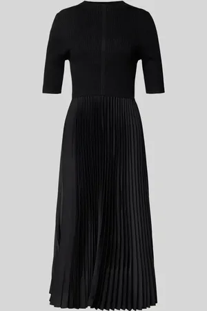 HUGO BOSS Midikleid mit Plisseefalten Modell 