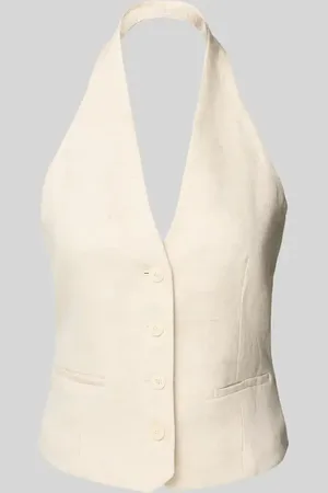 MANGO Weste mit Neckholder Modell 