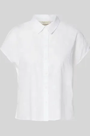 TOM TAILOR Regular Fit Bluse aus reiner Baumwolle in , Größe L