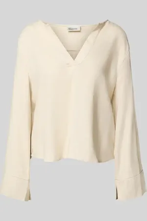 My Essential Wardrobe Blusenshirt mit V-Ausschnitt Modell 