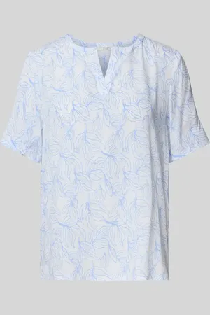 Christian Berg Slim Fit Blusenshirt mit Tunikakragen in , Größe 36