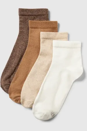 QS by s.Oliver Socken mit Label-Details im 4er-Pack in , Größe 35-38