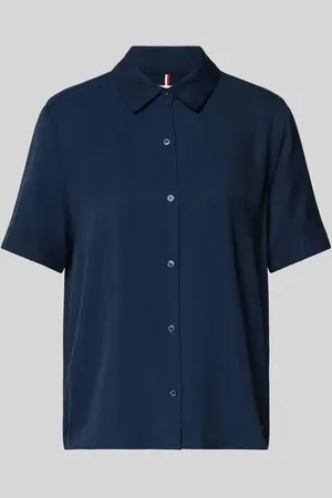 Tommy Hilfiger Relaxed Fit Bluse mit kurzem Arm in , Größe 38