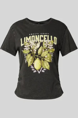 ONLY Regular Fit T-Shirt aus reiner Baumwolle Modell 