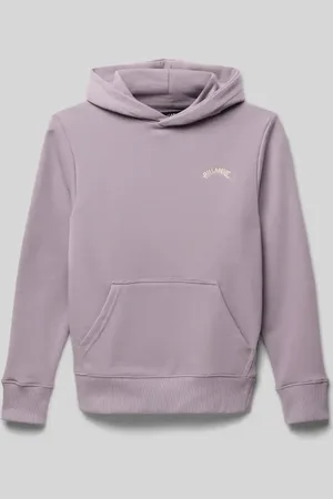 Billabong Hoodie mit Känguru-Tasche und Label-Stitching in , Größe 140
