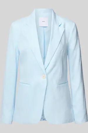 MANGO Leinenblazer mit Reverskragen Modell 