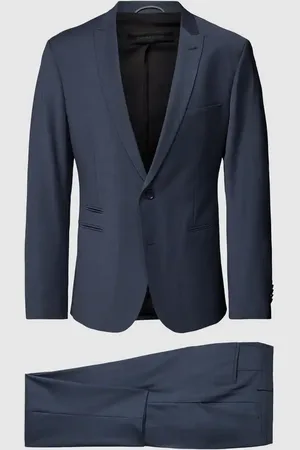 Drykorn Slim Fit Anzug mit Webmuster Modell 