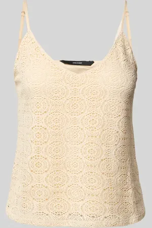 VERO MODA Comfort Fit Trägertop mit Spitze Modell 
