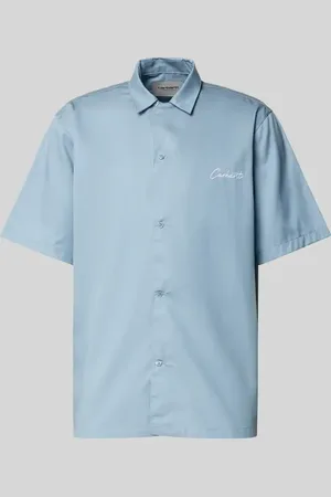 Carhartt Regular Fit Freizeithemd mit Label-Stitching in , Größe L