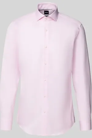 HUGO BOSS Slim Fit Business-Hemd mit Kentkragen in , Größe 38