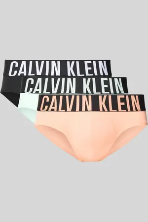 Calvin Klein Slip mit elastischem Logo-Bund im 3er-Pack in , Größe L