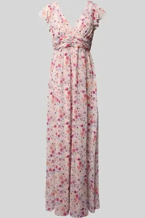 Jake*s Maxikleid mit Volants und Taillenband in , Größe 32