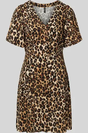 VERO MODA Tailliertes Minikleid aus reiner Viskose Modell 