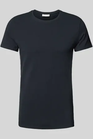Casual Friday T-Shirt mit geripptem Rundhalsausschnitt in , Größe S