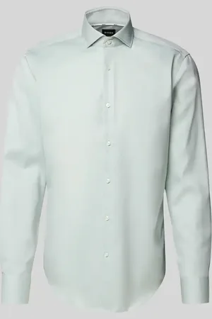 HUGO BOSS Regular Fit Business-Hemd mit Kentkragen Modell 