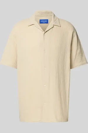 JACK & JONES Relaxed Fit Freizeithemd mit Umlegekragen in , Größe L