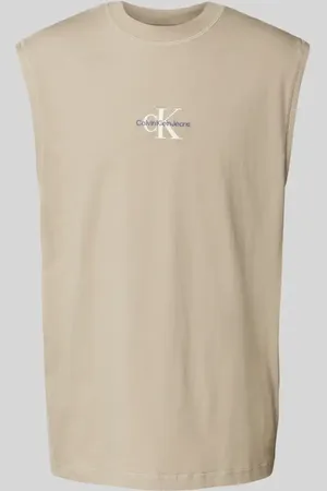 Calvin Klein Top mit Label-Stitching in , Größe L