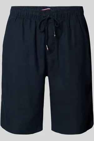 Tommy Hilfiger Relaxed Fit Shorts aus Leinen-Mix in , Größe 30
