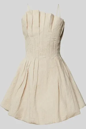 Copenhagen Muse Minikleid aus Leinen-Baumwoll-Mix Modell 
