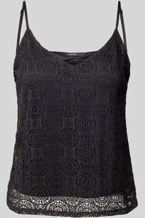 VERO MODA Comfort Fit Trägertop mit Spitze Modell 