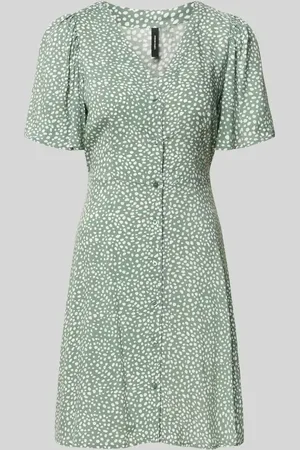 VERO MODA Tailliertes Minikleid aus reiner Viskose Modell 