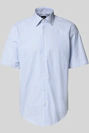 HUGO BOSS Regular Fit Business-Hemd mit Kentkragen Modell 
