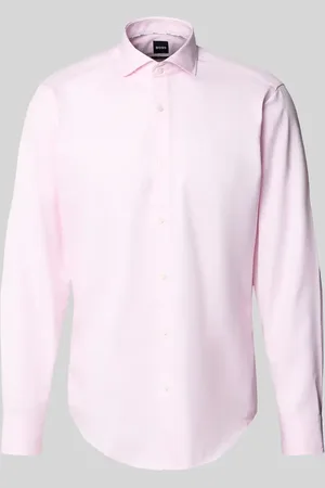 HUGO BOSS Regular Fit Business-Hemd mit Kentkragen Modell 