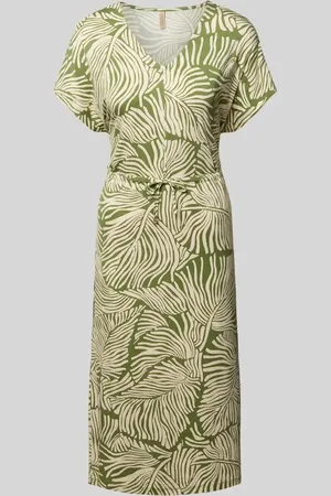soyaconcept Midikleid mit Bindegürtel Modell 
