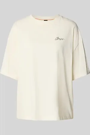 HUGO BOSS Oversized T-Shirt mit Label-Print Modell 