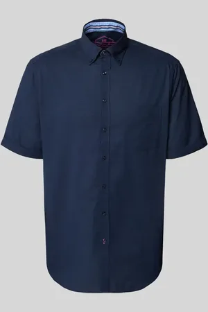 Christian Berg Regular Fit Freizeithemd mit Button-Down-Kragen in , Größe 3XL