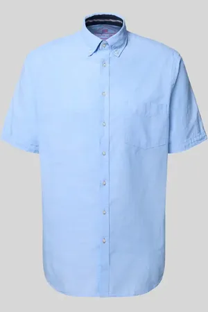 Christian Berg Regular Fit Freizeithemd mit Button-Down-Kragen in , Größe 3XL