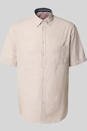 Christian Berg Regular Fit Freizeithemd mit Button-Down-Kragen in , Größe 3XL
