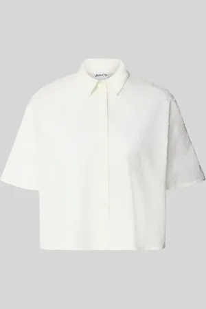 Jake*s Boxy Fit Bluse mit 1/2-Arm in , Größe 34