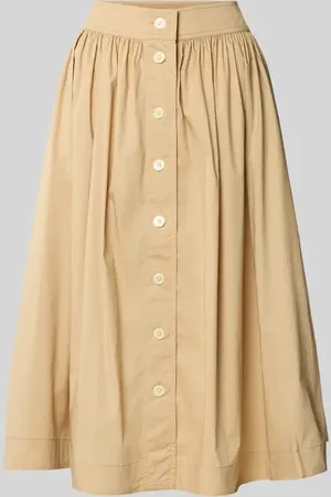 Ralph Lauren Midirock mit Knopfleiste in , Größe 36