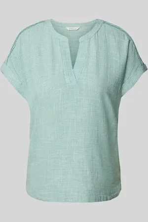 TOM TAILOR Loose Fit Bluse aus reiner Baumwolle in , Größe 34