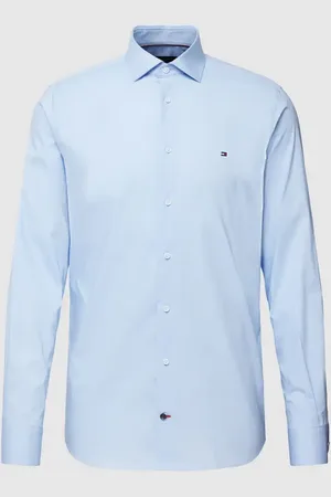 Tommy Hilfiger Slim Fit Businesshemd aus Popeline in , Größe 41