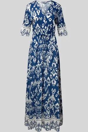 B YOUNG Maxikleid mit V-Ausschnitt Modell 