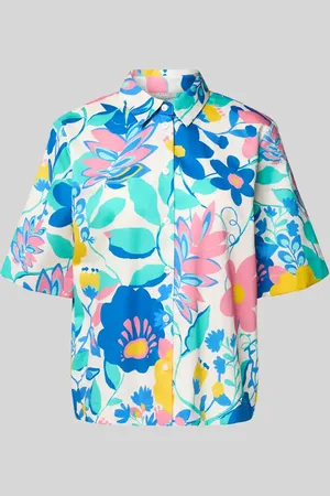 ETERNA Regular Fit Bluse im Allover-Look in , Größe 36