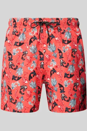 JACK & JONES Regular Fit Badeshorts mit Gesäßtasche Modell 