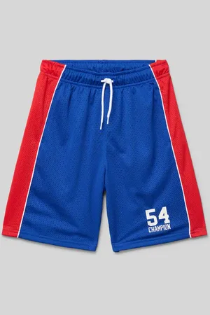 Champion Regular Fit Sweatshorts mit Label-Print in , Größe 128