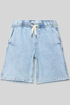 Garcia Regular Fit Jeansshorts mit elastischem Bund in , Größe 146