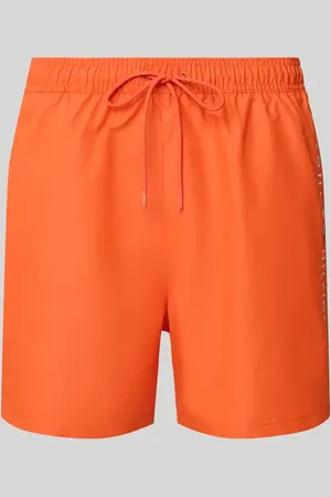 Tommy Hilfiger Regular Fit Badeshorts mit Label Stitching in , Größe L