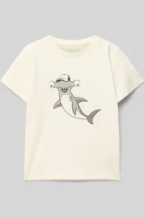 TOM TAILOR Regular Fit T-Shirt aus reiner Baumwolle in , Größe 104