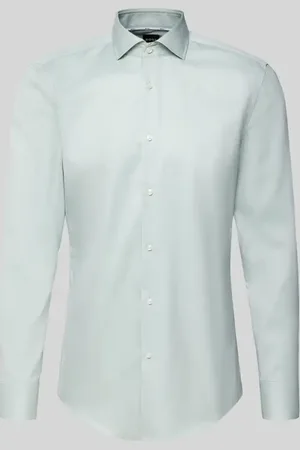 HUGO BOSS Slim Fit Business-Hemd mit Kentkragen in , Größe 39